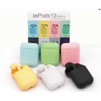 Linio Audifonos i12 airpods bluetooth v.5 tws 2019 táctiles oferta