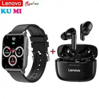 Linio Lenovo xt90 audífonos y kumi ku2s reloj deportivo smart watch oferta