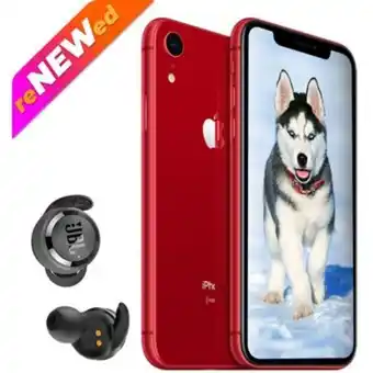 Linio Iphone xr 64gb rojo - garantía 12 meses + audífonos inalámbricos jbl t280ws plus (obsequio) oferta