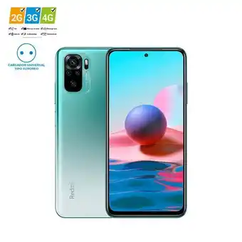 Olímpica Celular xiaomi redmi note 10 128gb verde oferta