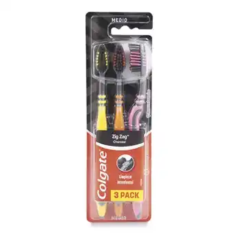 Makro Cepillo de dientes colgate zigzag x3u oferta