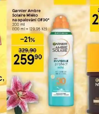 Tesco Garnier ambre solaire nabídka