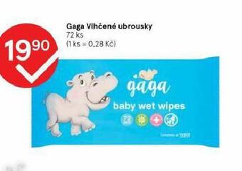 Tesco Gaga vlhčené ubrousky nabídka