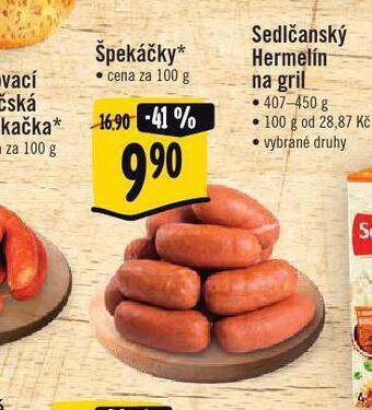 Jip Špekáčky nabídka