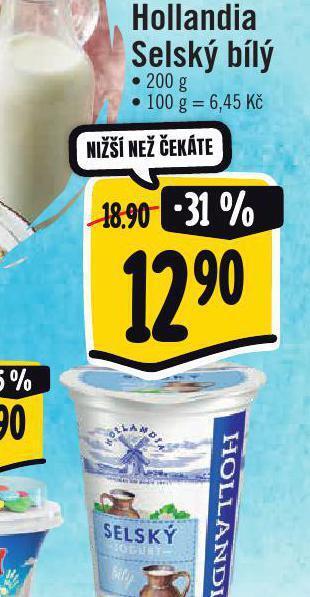 Jip Hollandia selský jogurt nabídka