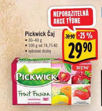 Jip Pickwick čaj nabídka