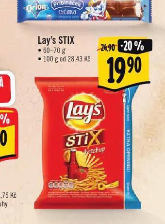 Jip Lay's stix nabídka