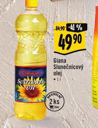 Jip Giana slunečnicový olej nabídka