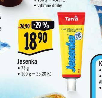 Jip Jesenka nabídka