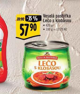 Jip Veselá pastýřka lečo s klobásou nabídka