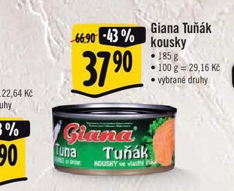 Jip Giana tuňák kousky nabídka