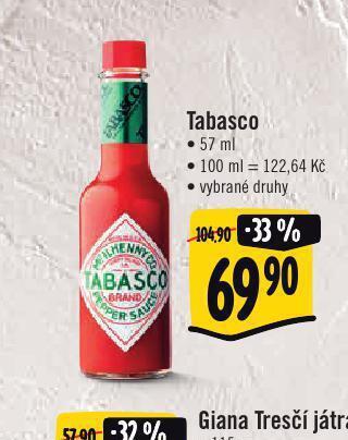 Jip Tabasco nabídka