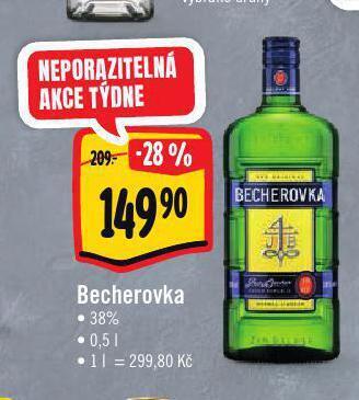 Jip Becherovka nabídka