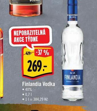 Jip Finlandia vodka nabídka