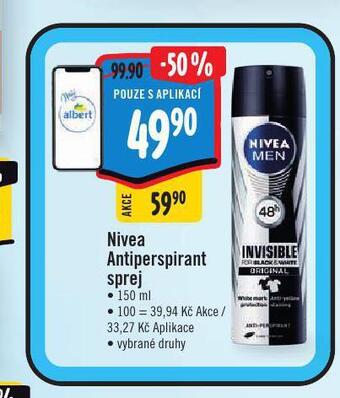 Jip Nivea antiperspirant nabídka