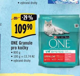 Jip Purina one granule pro kočky nabídka