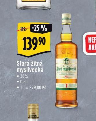 Jip Stará žitná myslivecká nabídka