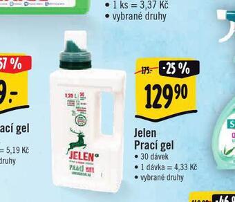 Jip Jelen prací gel nabídka