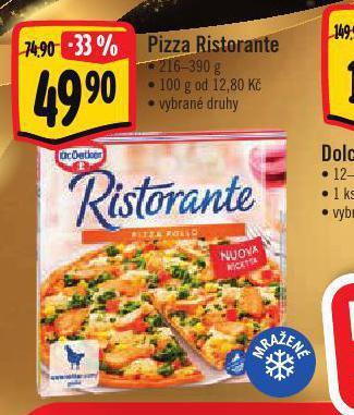 Albert Pizza ristorante nabídka