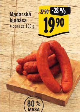 Albert Maďarská klobása nabídka