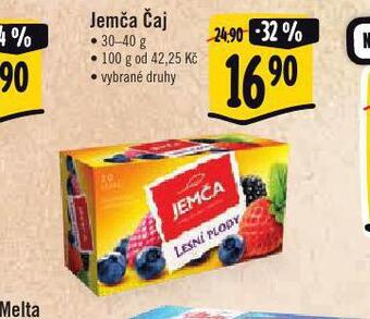 Albert Jemča čaj nabídka