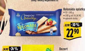 Albert Kolonáda oplatky nabídka