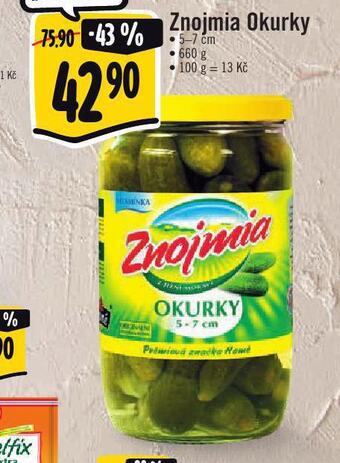 Albert Znojmia okurky nabídka