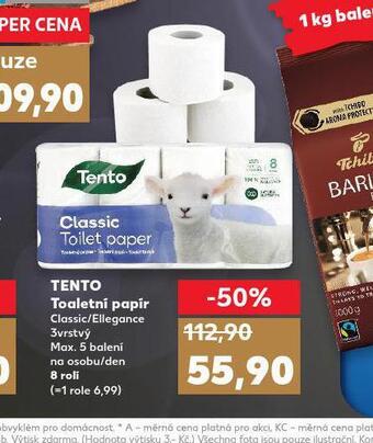Kaufland Tento toaletní papír nabídka