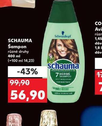 Kaufland Schauma šampon nabídka