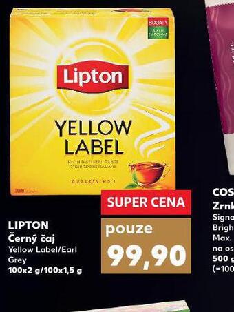 Kaufland Lipton černý čaj nabídka