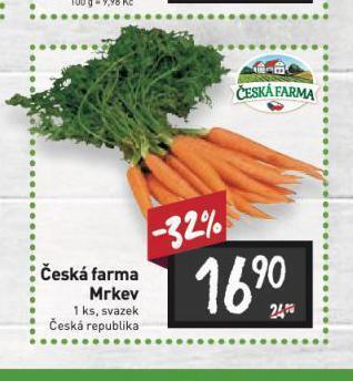 Billa Mrkev nabídka