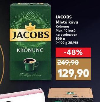 Kaufland Jacobs mletá káva nabídka
