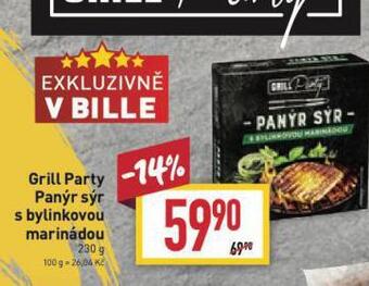 Billa Panýr sýr s bylinkovou marinádou nabídka
