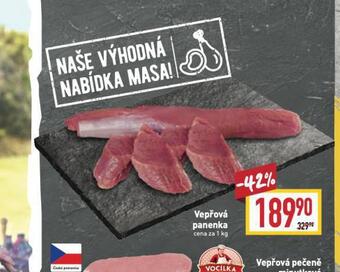 Billa Vepřová panenka nabídka