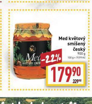 Billa Med květový nabídka