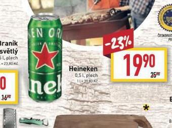 Billa Pivo heineken nabídka