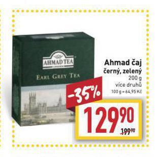 Billa Ahmad čaj nabídka