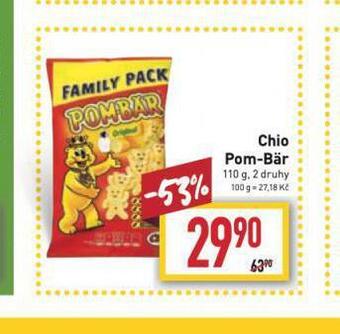 Billa Chio pom-bar nabídka