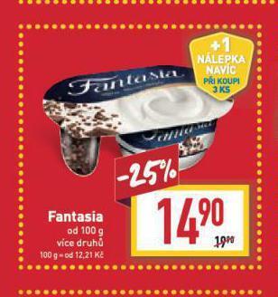 Billa Fantasia nabídka