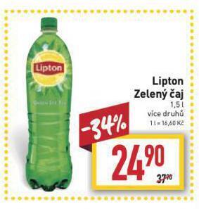 Billa Lipton zelený čaj nabídka