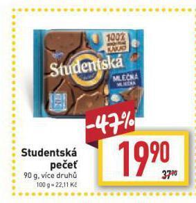 Billa Studentská pečeť nabídka