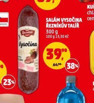 Penny Market Salám vysočina nabídka