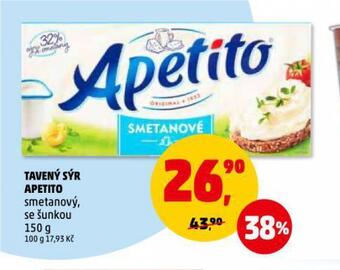 Penny Market Tavený sýr apetito nabídka