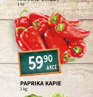 Terno Paprika kapie nabídka