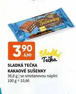 Terno Sladká tečka kakaové sušenky nabídka