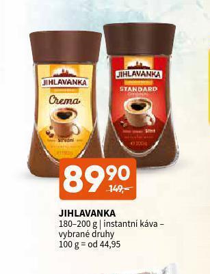 Terno Káva jihlavanka nabídka