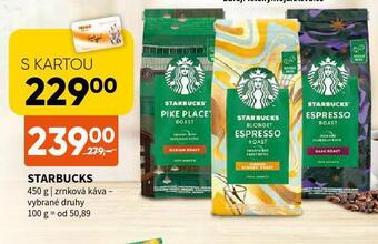 Terno Káva starbucks nabídka