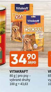 Terno Vitakraft pochoutky pro psy nabídka