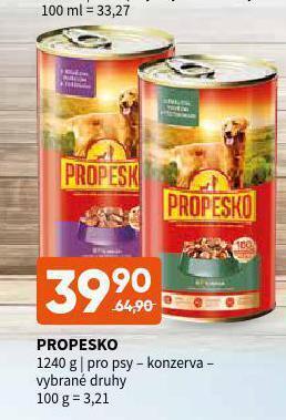 Terno Propesko konzerva pro psy nabídka