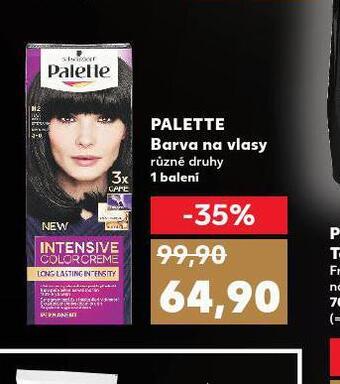 Kaufland Palette barva na vlasy nabídka